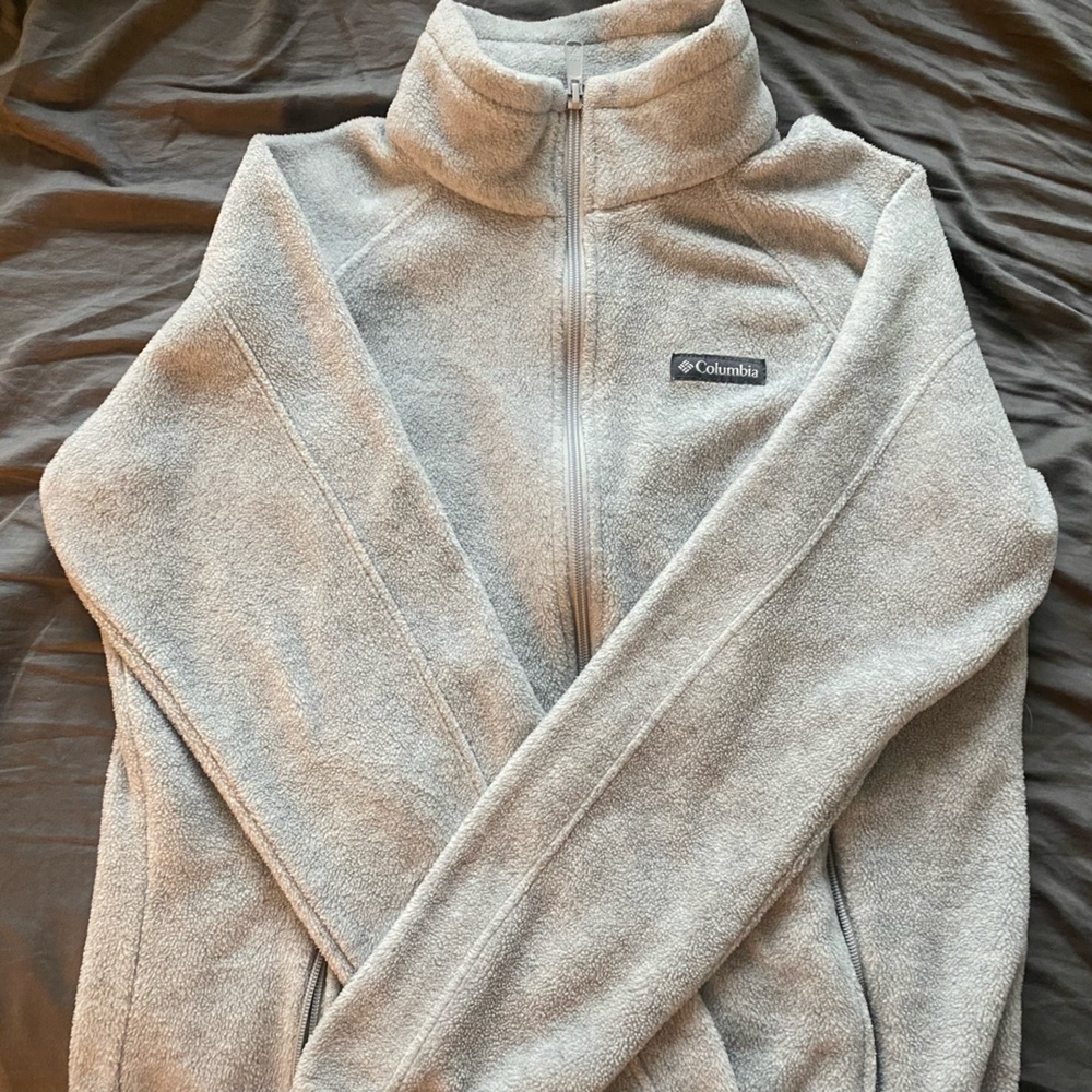 Grey columbia fleece